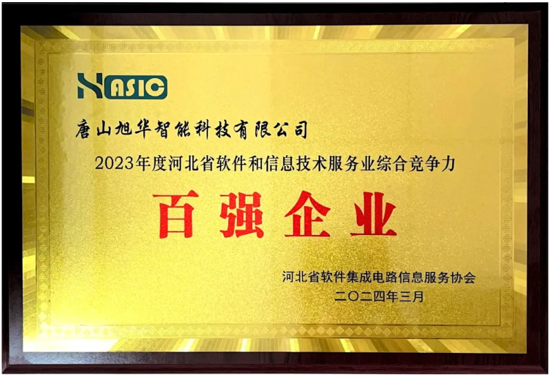 利来国际智慧取得“2023年度河北省软件和信息技术服务业综合竞争力百强企业”等3项荣誉称号