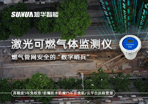 燃气管网安全的“数字哨兵”：激光可燃气体监测仪